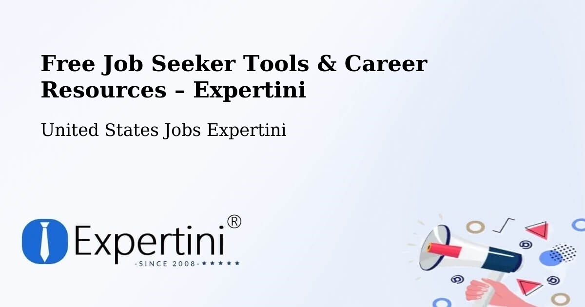 Free Job Seeker Tools & Career Resources – Fulton - Fulton, United States Jobs Expertini