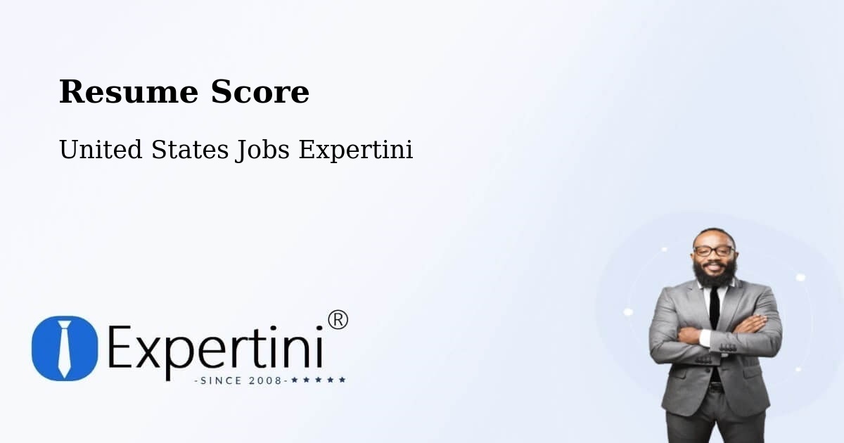 Resume Score & Job Description Match Tool – Fulton - United States Jobs Expertini