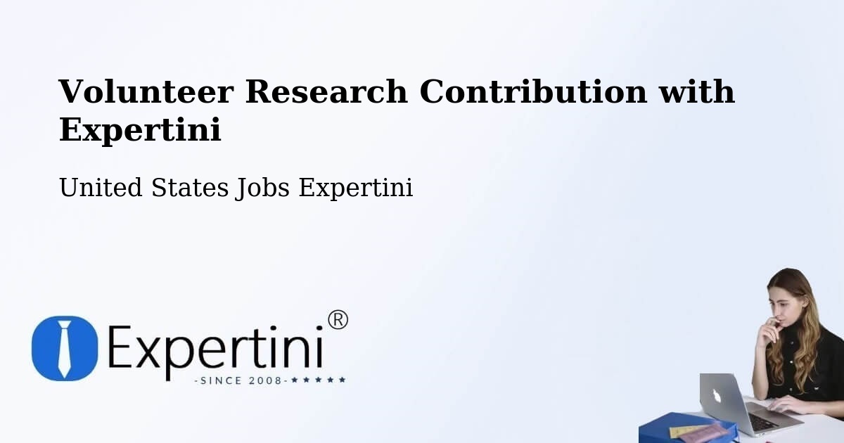 Volunteer Research Contribution Program – Fulton - United States Jobs Expertini